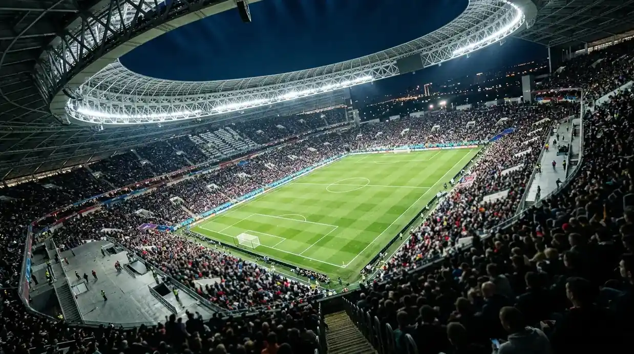 Pudotuspelikaavio hahmottuu — stadion iltavaloissa